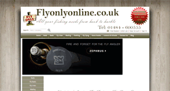 Desktop Screenshot of flyonlyonline.co.uk