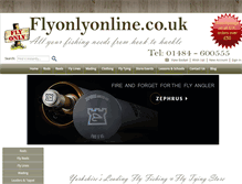 Tablet Screenshot of flyonlyonline.co.uk